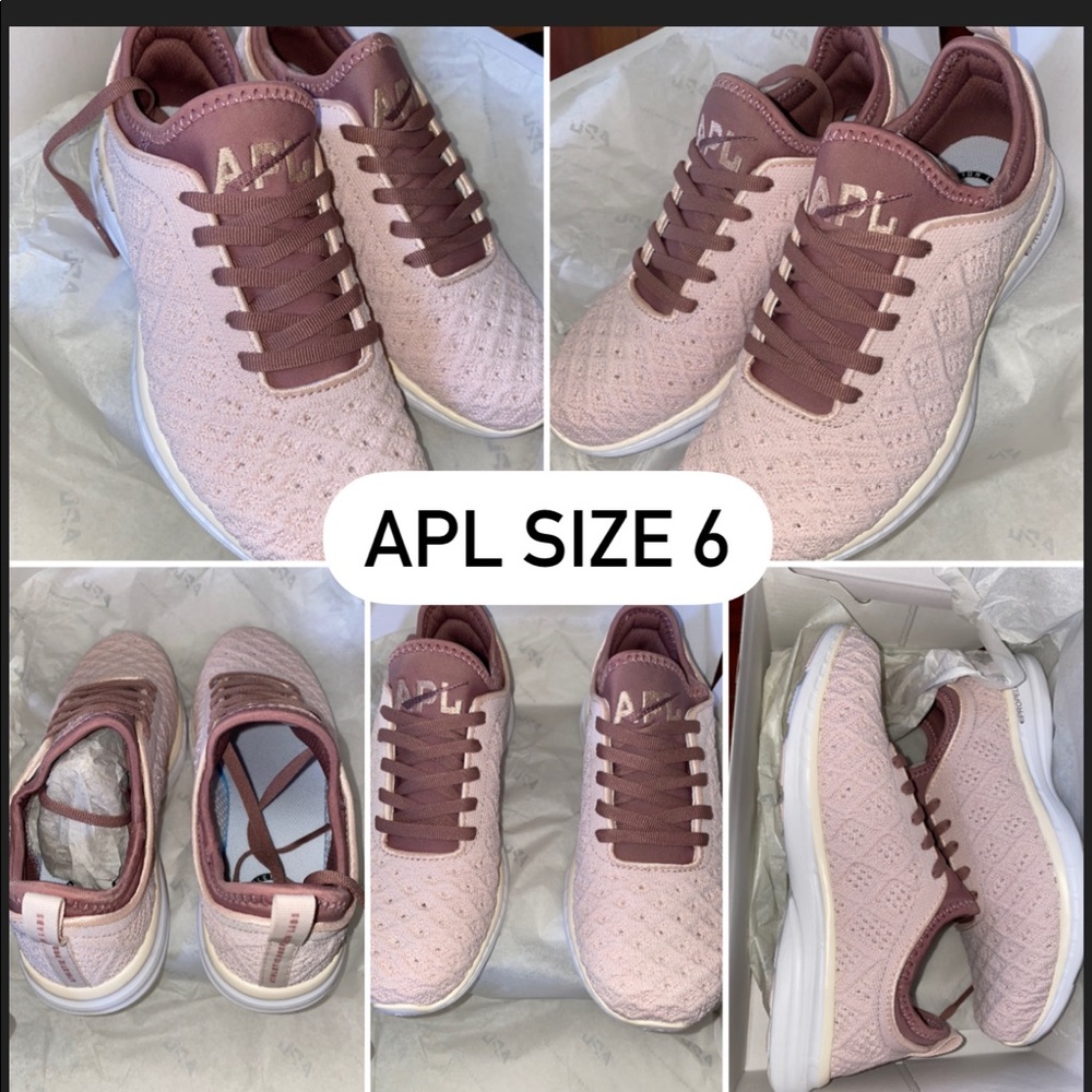 New APL Women’s Techloom Phantom Light pink Size 6